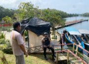 Kapolres Kampar Melalui Sat Samapta Lakukan Patroli dan Koordinasi Ke Tempat Wisata Danau Mahligai