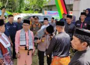 Kapolres Kuansing Hadiri Acara Halal Bi Halal Masyarakat Adat Kenegerian Teluk Kuantan di Rumah Gadang Karak