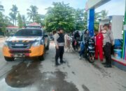 Polsek Kempas Gencar Patroli Sejumlah SPBU, Pastikan Stok BBM Aman H+5 Lebaran