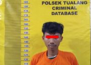 Pelaku Pencuri HP Terekam CCTV diamankan Tim Opsnal Polsek Tualang