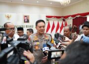 Kapolda Riau Paparkan Capaian Pengamanan Pemilu 2024 di Hadapan Komisi ll DPR RI