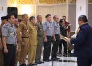 Kanwil Kemenkumham Riau Ikuti Pengukuhan Gugus Tugas Daerah Bisnis dan Hak Asasi Manusia Provinsi Riau