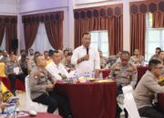 Kapolres Kuansing Pimpin ANEV dan GO Triwulan 1 & Bulan April 2024