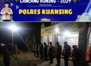 Polres Kuansing Gelar Apel Pengamanan Pos Pelayanan dalam Ops Ketupat Lancang Kuning 2024