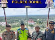 Dalam OKLK-24 Polres Rohul, Personil Pos Yan Pematang Baih Gelar Patroli Pusat Keramaian