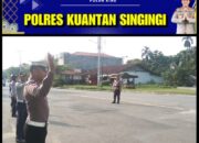 Polres Kuansing Patroli Cegah Kecelakaan Lalu Lintas di Daerah Rawan