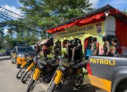 Patroli Gabungan TNI-POLRI di Wilayah Polsek Kuantan Tengah Meningkatkan Kondusifitas Jelang PHPU