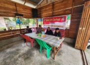 Program Jumat Curhat, Personil Polsek Bonai Darussalam Himbau Masyarakat Tak Membuka Lahan dengan Cara di Bakar