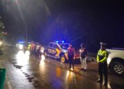 KRYD Polres Kuansing Tingkatkan Keamanan Guna Mengantisipasi Terjadinya Gangguan Kamtibmas