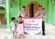 Program Minggu Kasih Personil Polsek Rambah, Ini Penjelasan Kapolsek Iptu Hendra Sitorus, SH MH