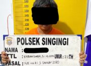 Polsek Singingi Mengungkap Penambangan Emas Tanpa Izin, Satu Pelaku Diamankan