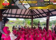 Sat Lantas Polres Kuansing Gelar Sosialisasi Pentingnya Tertib Berlalu Lintas Sejak Usia Dini