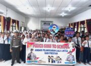 Gandeng ISDC, Satlantas Polres Siak Gelar Police Goes To School edukasi Penting nya Keselamatan Berlalu Lintas