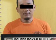 Penjara Dua Kali Tak Membuat “Iwan Kojai” Jera, Kini Kembali Digiring Ke Polsek Kepenuhan