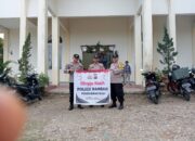 Cegah Terjadinya Curanmor, Personil Polsek Rambah Rutin Program Minggu Kasih Di Rumah Ibadah Gereja