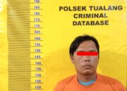 Team Opsnal Polsek Tualang Amankan Pelaku Cabul di Perawang, Begini Tampang Pelakunya