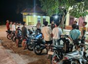 Jelang kedatangan RI 1, polsek Kampar Kiri Hilir tingkatkan Ops. KRYD.