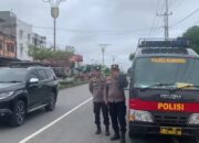 Sat Binmas Polres Kuansing Berikan Himbauan Kamtibmas untuk Jaga Situasi Kondusif di Kabupaten Kuantan Singingi