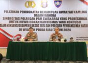 Penutupan Pelatihan Awak Satkamling Riau, Siap Jaga Keamanan Jelang Pilgubri 2024