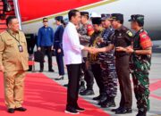 Kajati Riau mengikuti Peresmian Gerbang Tol XIII Koto Kampar oleh Presiden RI Ir. H. Joko Widodo