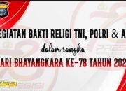 Dalam Rangka Hari Bhayangkara Ke 78 Tahun 2024, Polresta Pekanbaru, Polsek Payung Sekaki dan Rumah JB Bagikan Bansos