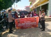 Lewat Jumat Curhat,Personil Polsek Kepenuhan ,Sampaikan Pesan Kamtibmas Dari Kapolres AKBP Budi Setiyono SIK MH