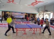 HUT Bhayangkara Ke 78, Digelar Turnamen Tenis Meja PJKR Universitas Rokania Cup I Tahun 2024, Ini Kata Wakapolres
