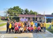 Pembukaan Turnamen Bola Volley di Polsek Singingi Dalam Rangka Memeriahkan HUT Bhayangkara ke-78