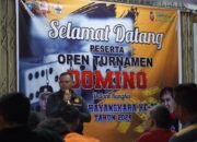 Meriahkan Hari Bhayangkara Ke 78 Tahun 2024, Kapolres Rohul Buka Open Turnamen Domino 