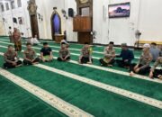 Jumat Curhat Sat Samapta Polres Kuansing di Mesjid Agung Teluk Kuantan, Hadirkan Kesan Aman dan Nyaman bagi Masyarakat