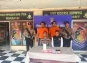 Dua Pengedar Sabu di Ujung Batu, Rokan Hulu “Keok” saat Diringkus Polisi