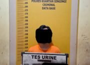 Sat Res Narkoba Polres Kuansing Ungkap Tindak Pidana Narkotika Jenis Shabu di Kecamatan Gunung Toar