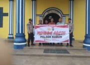 Wujudkan Harkambtibmas, Personil Polsek Kabun, Rutin Gelar Patroli Minggu Kasih