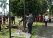 Hari Raya Idul Adha 1445 H, Kapolres Kampar Pimpin Pemotongan Hewan Qurban