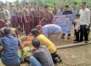Penyembelihan Hewan Kurban di Polres Kuansing Berlangsung Khidmat dan Kondusif