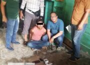 Door! Tembakan Peringatan, Residivis Bongkar Rumah Diringkus Polsek Minas