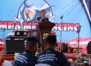 Sambut Hari Bhayangkara, Polres Kampar Gelar Lomba Mancing