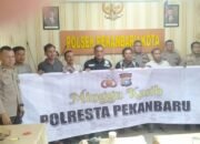 Kasi Humas Polresta Pekanbaru Pimpin Kegiatan Minggu Kasih Diwilayah Hukum Polsek Pekanbaru Kota