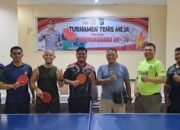 Turnamen Tenis Meja Polres Kuansing Meriahkan Hari Bhayangkara ke-78