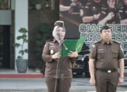 Wakil Kepala Kejaksaan Tinggi Riau Menjadi Penerima Apel Kerja Pagi