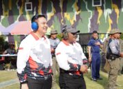 Memperingati Hari Bhayangkara Ke 78, Polda Riau Menggelar Lomba Menembak Bersama Jurnalis