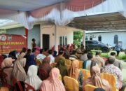 Polresta Pekanbaru Dalam Rangka Hari Bhayangkara ke-78 Gelar Baksos Bedah Rumah