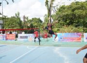 Turnamen Sepak Takraw Bupati Cup 2024, Polres Rohul Libas Tampak Ampun KONI Rohul Dengan Angka Telak 2-0