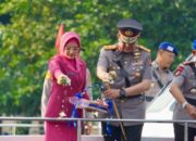 Polda Riau Gelar Upacara Tabur Bunga di Sungai Siak, Jelang Peringatan Hari Bhayangkara Ke-78