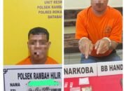 Polsek Rambah Hilir Kembali Ungkap Tindak Pidana Dugaan Narkotika dalam Giat KRYD