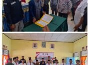 Kapolsek Rambah Hilir Hadiri Pelantikan dan Pengambilan Sumpah PKD se Kecamatan. Rambah Hilir