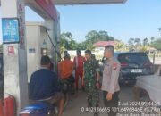 Cegah Penimbunan BBM di Desa Sako, TNI Polri Ajak Masyarakat Bersinergi