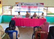 Silaturahmi Kasat Binmas Polres Rohul Dengan Tomas, Toga, Toda dan Todat di Desa Sungai Sitolang 