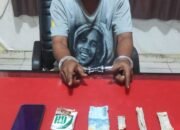 Tim Mata Elang Sat Res Narkoba Polres Kuansing Bekuk Residivis Pengedar Ganja