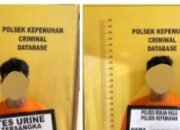 Dua Tersangka Kurir Dan Bandar Sabu, Terpaksa Di Mako Polsek Kepenuhan, Begini Penjelasannya